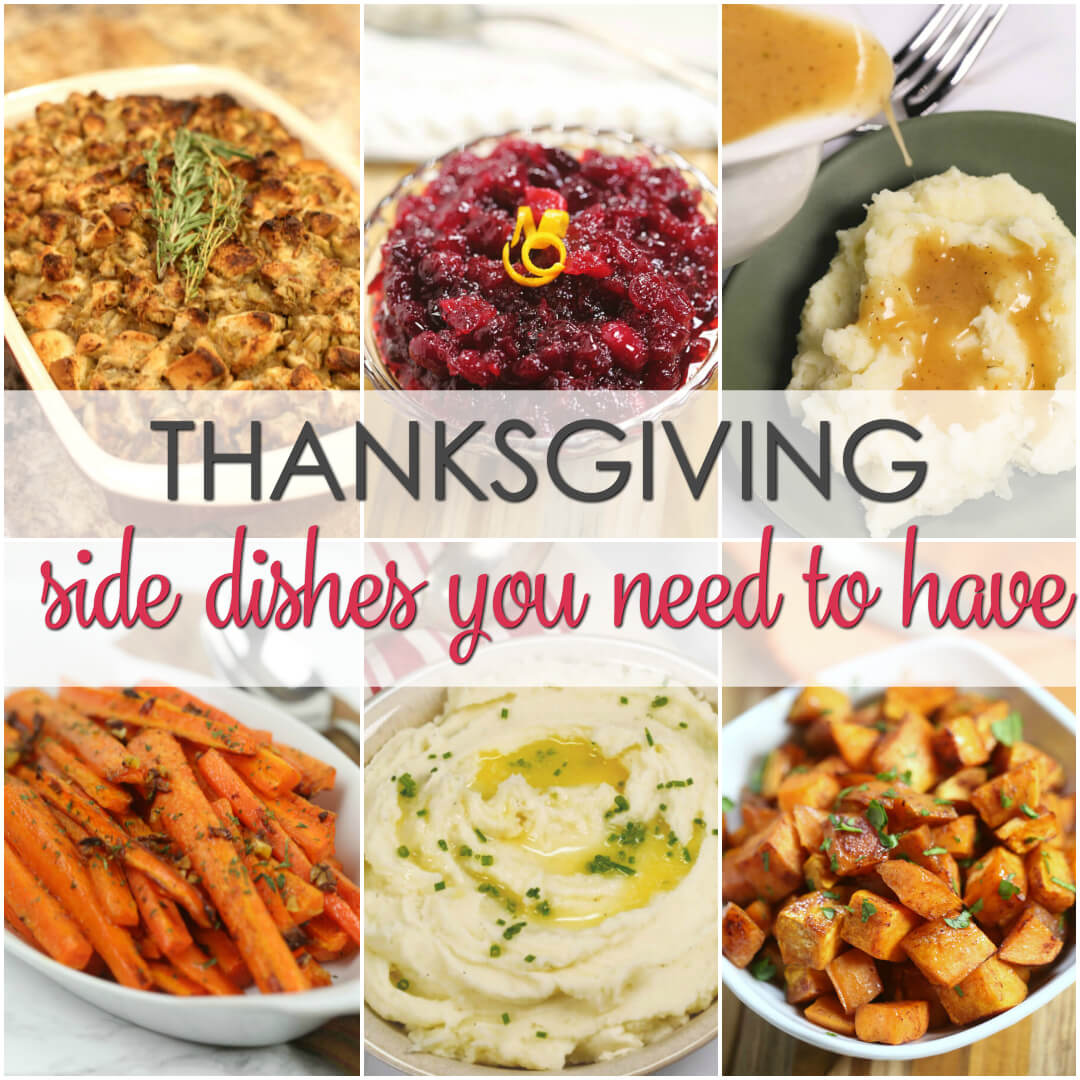 Traditional Thanksgiving Side Dishes | 25+ easy recipes