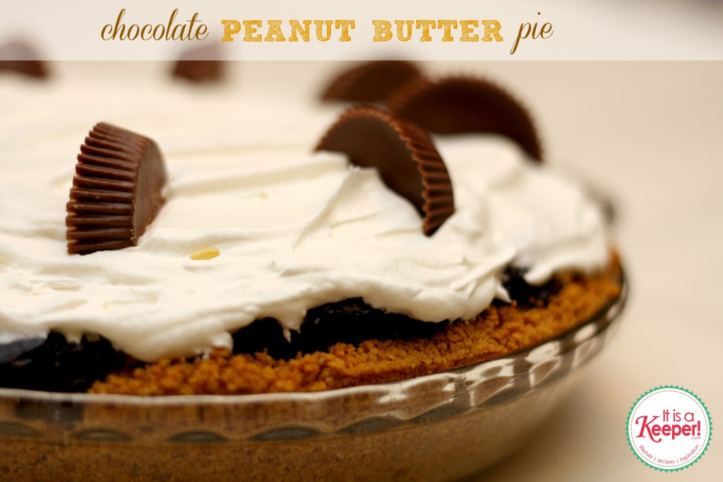 Easy Dessert Recipes Chocolate Peanut Butter Pie It's a Keeper