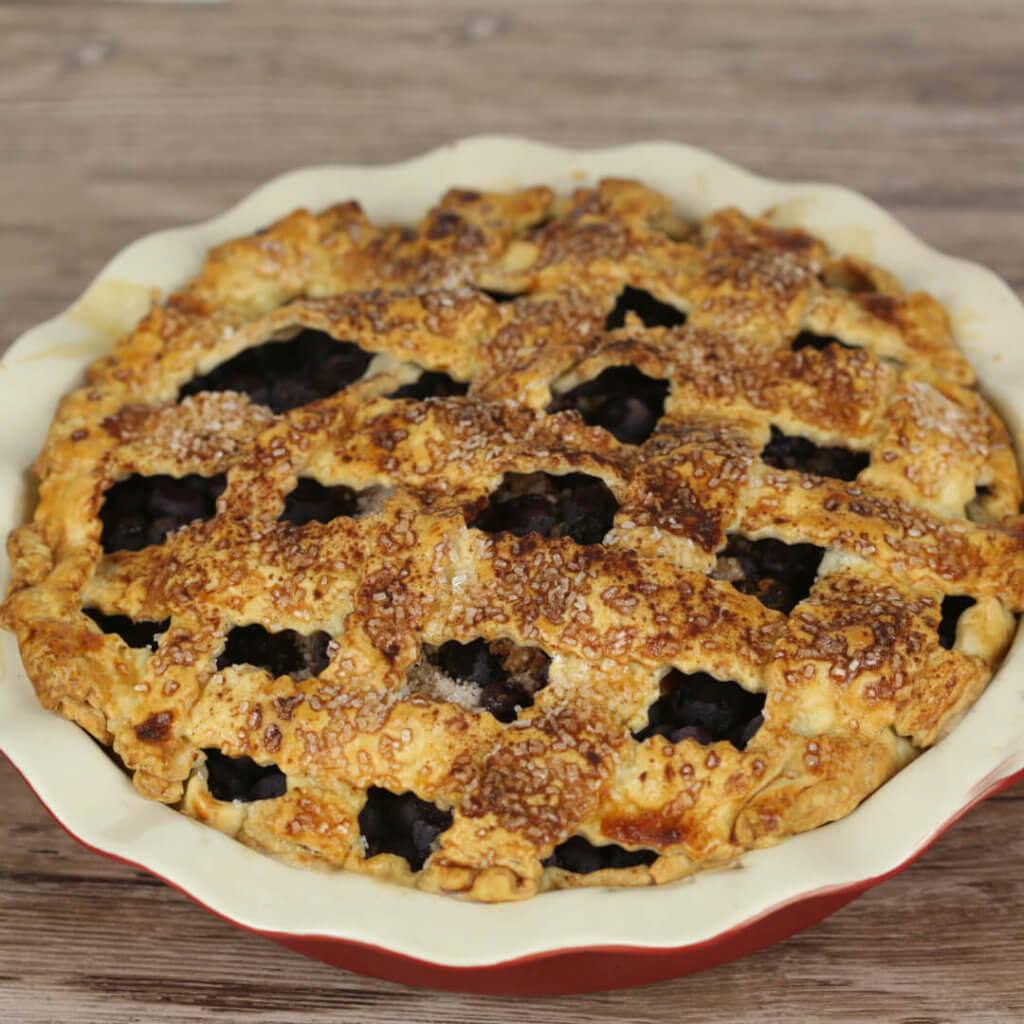 Perfect Blueberry Pie - this is the best fresh blueberry pie recipe you will ever try
