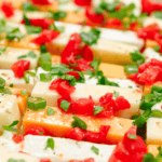 A plate of the appetizer.