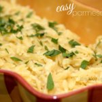 Easy Side Dishes Easy Parmesan Orzo from It's a Keeper