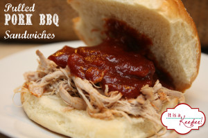 Slow Cooker Pulled Pork BBQ it's a keeper