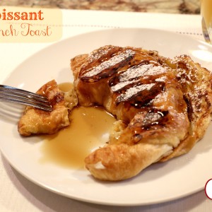 Croissant French Toast It's a Keeper