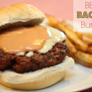 BBQ Bacon Burger It's a Keeper