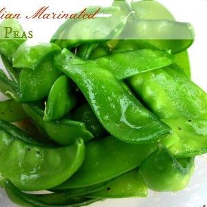 Italian Marinated Snap Peas It's a Keeper