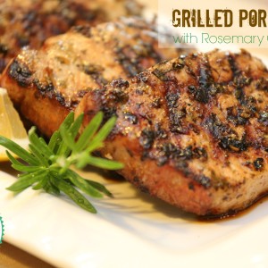 Grilled Pork Chops with Rosemary Garlic Rub It's a Keeper