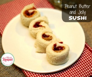 Peanut Butter and Jelly Sushi It's a Keeper