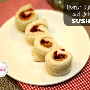 Peanut Butter and Jelly Sushi It's a Keeper