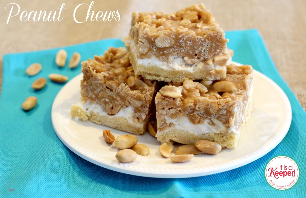 Peanut Chews - a salty and sweet treat recipe