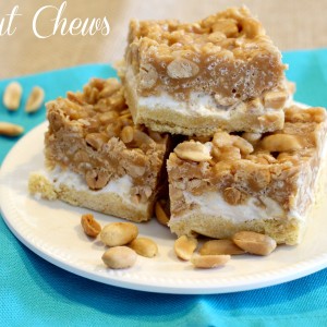 Peanut Chews - a salty and sweet treat recipe