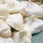 Forgotten Meringue Cookies - this is one of my grandmother's signature easy cookie recipes. They're called Forgotten Cookies because you put them in the oven and forget about them