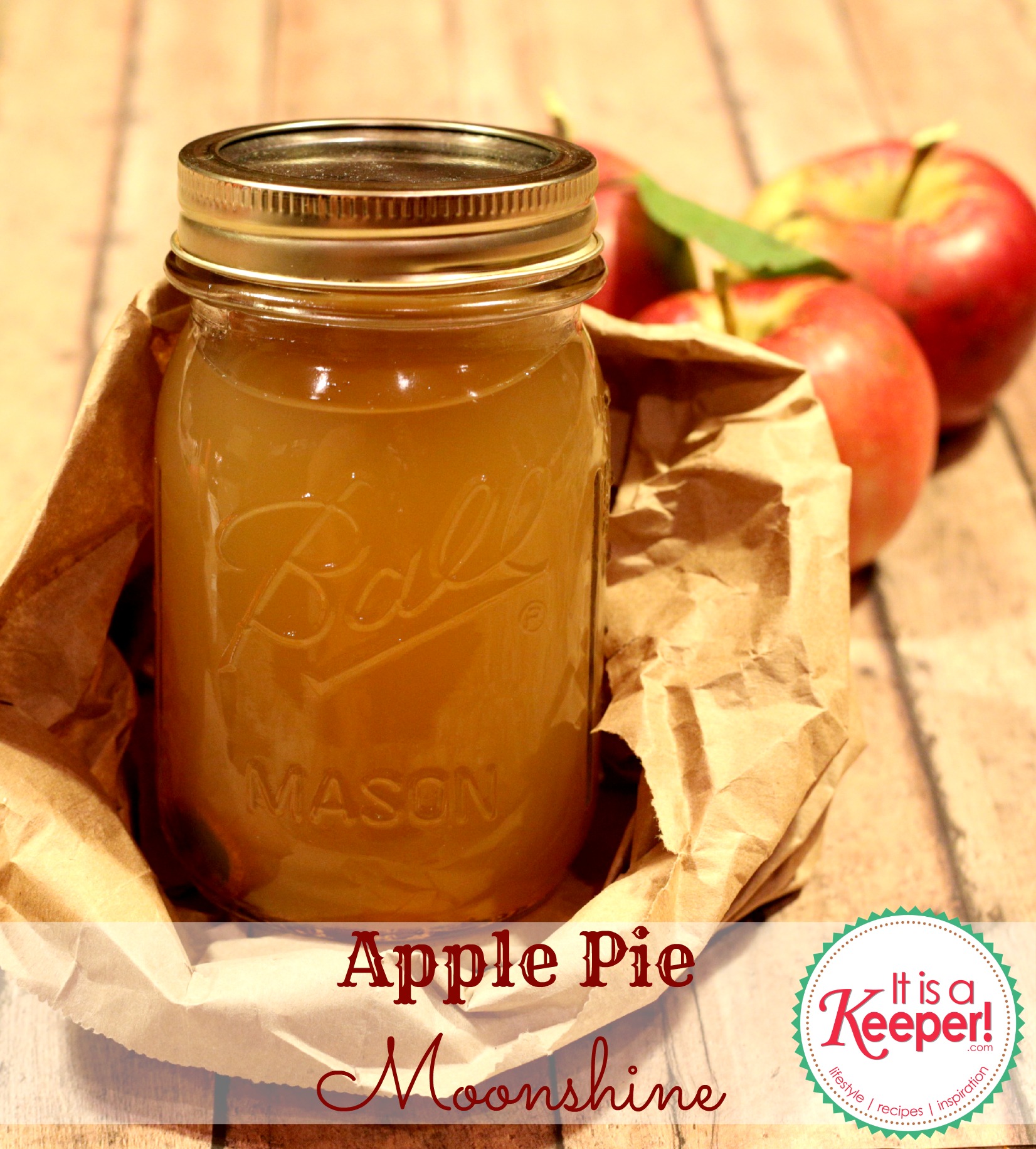 Apple Pie Moonshine It's a Keeper