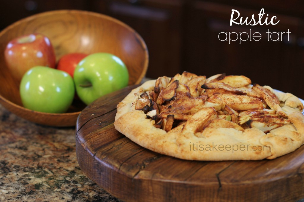 Easy Desserts Rustic Apple Tart from It's a Keeper