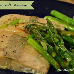Easy Salmon Recipes: Baked Salmon with Asparagus