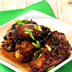 Korean BBQ Wings (an easy grilled chicken wing marinade) |itisakeeper.com