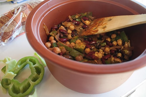 easy slow cooker recipes 3 bean beef chili