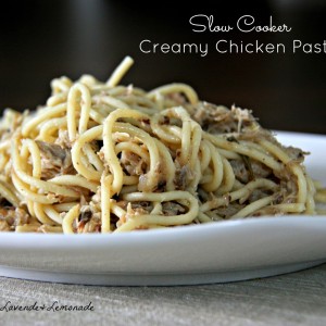 Slow Cooker Creamy Chicken Pasta