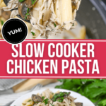 Slow Cooker Chicken Pasta: Enjoy a delicious and effortless meal with this slow cooker chicken pasta recipe.