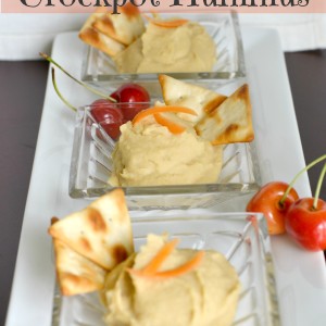 Crockpot Hummus