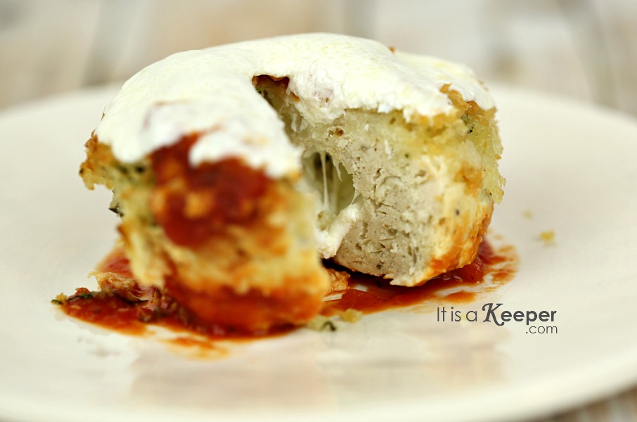 Healthy Easy Dinner Recipes: Chicken Parmesan Meatloaf - It's a Keeper