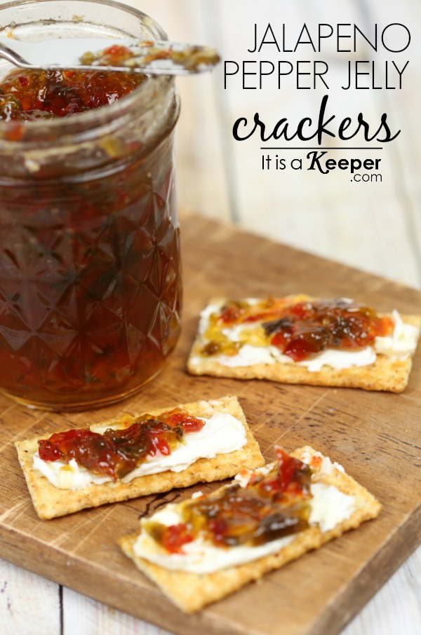 Easy Cold Appetizer Recipes Jalapeño Pepper Jelly Crackers - It Is a Keeper