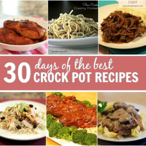30 Days of the Best Crock Pot Recipes - It Is a Keeper