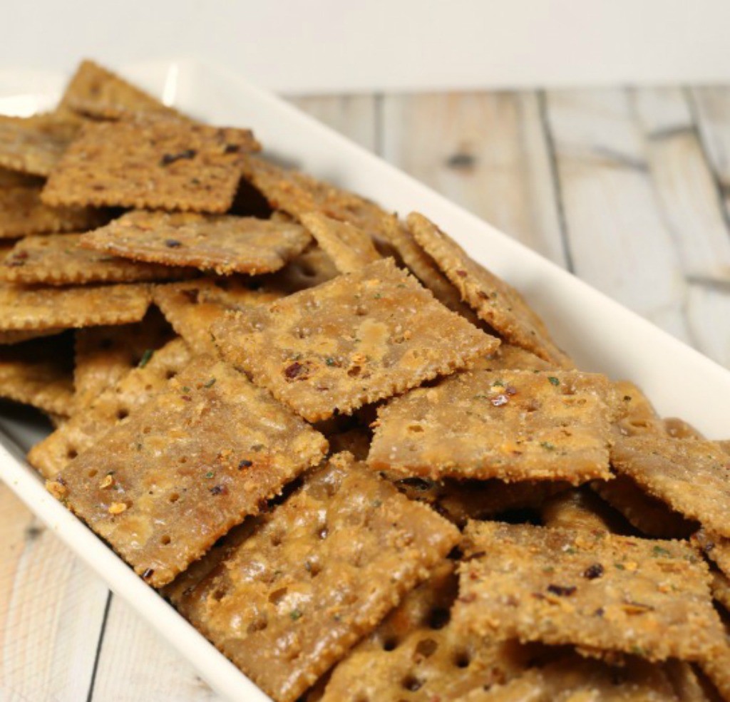  Appetizer Recipes Ranch Party Crackers for great game day football foods