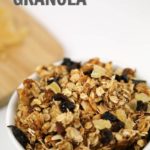 Recipe healthy Snack Ginger Plum Granola - It Is a Keeper`