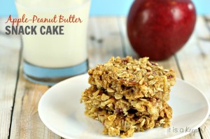Apple Pie Cake Recipe Apple Peanut Butter Snack Cake - It Is a Keeper