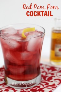 Simple Cocktail Recipes Red Pom Pom - It Is a Keeper
