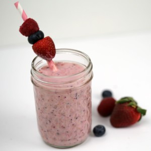 Triple Berry Smoothies - It Is a Keeper