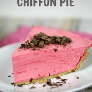 Dessert No Bake Recipes Raspberry Chiffon Pie - It Is a Keeper