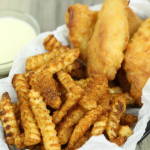 Fish Dinner Recipes Crab Fries and Fish Basket - It is a Keeper