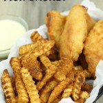 Fish Dinner Recipes Crab Fries and Fish Basket - It is a Keeper