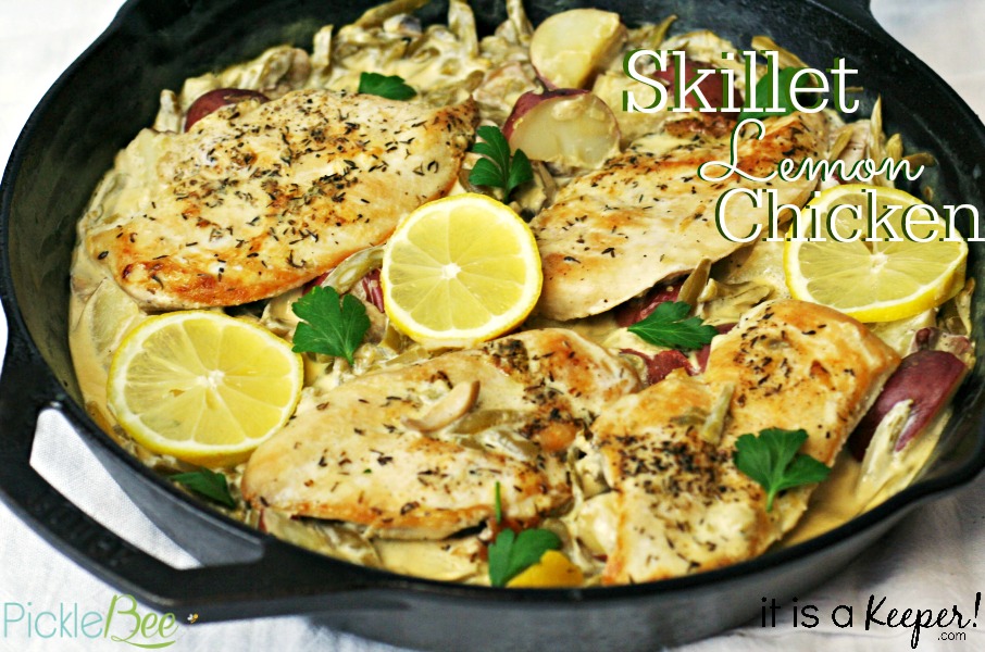 Skillet Lemon Chicken CONTENT - It Is A Keeper
