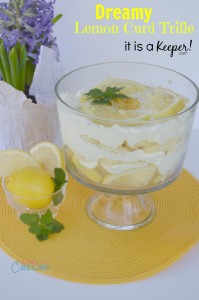 Quick Easy Dessert Recipes: Dreamy Lemon Curd Trifle