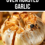 Delicious oven-roasted garlic.