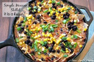 Simple Mexican Skillet CONTENT