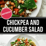 Top shots of the salad.