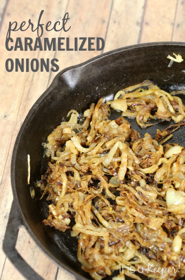 This easy recipe makes perfect caramelized onions every single time.