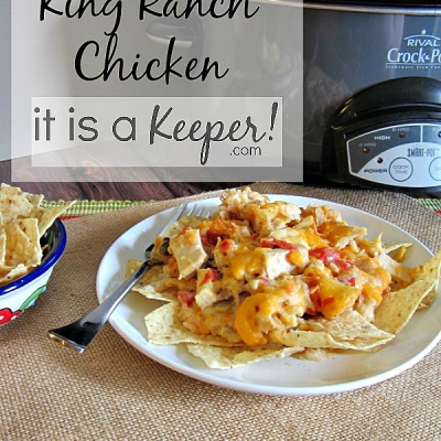 Crock Pot King Ranch Chicken Casserole - Recipes That Crock!