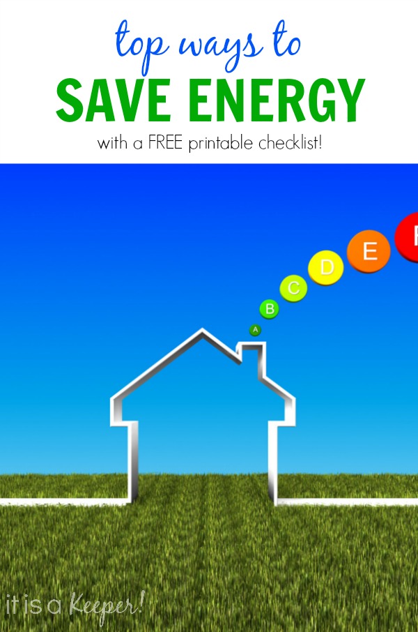 Top Ways to Save Energy - It is a Keeper