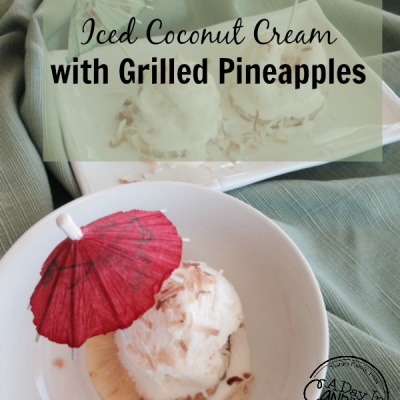 HERO Iced Coconut Cream with Grilled Pineapples