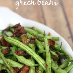 These easy Bacon Glazed Green Beans are INCREDIBLE!