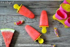 Watermelon Candy Popsicles | It Is A Keeper