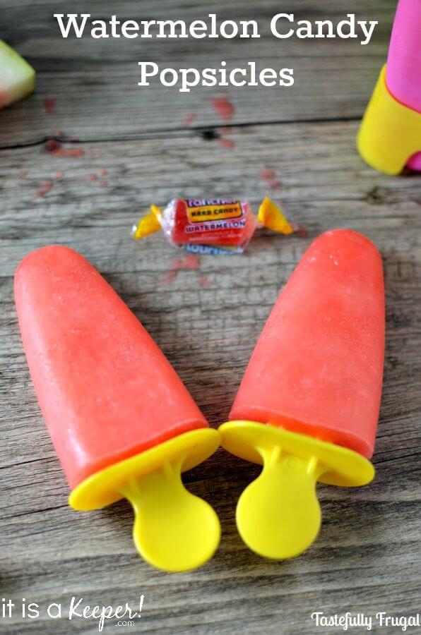 Watermelon Candy Popsicles | It Is A Keeper
