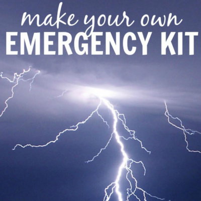Be prepared for the next store with this easy DIY Emergency Kit