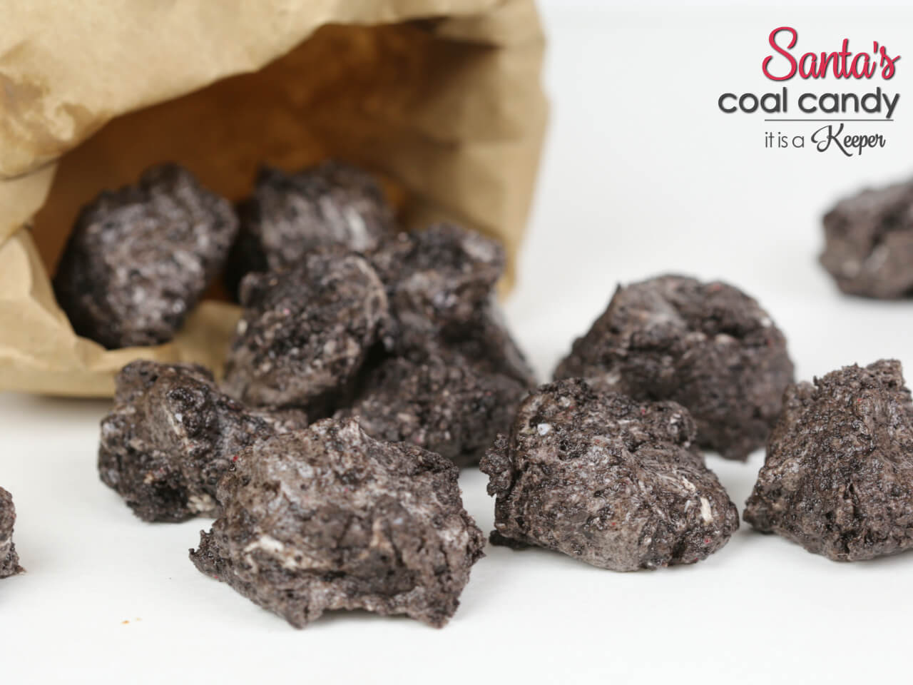 Santa's Coal Candy – an easy 3 ingredient recipe that’s ready in under 15 minutes 