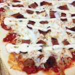 Chicken Bacon Ranch Pizza is so easy to make at home and is a great way to impress the family with a "specialty" pizza!