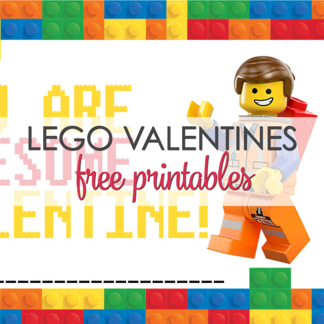 LEGO Valentine Cards Free Printable It Is A Keeper
